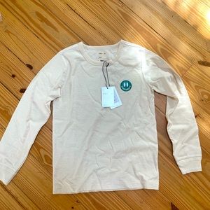 NWT ✨ GIRLS OF DUST French Brand Long Sleeve Slub Cotton tee